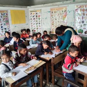Scholarship Examination at Devbhoomi Public School conducted by Sewa Sankalp