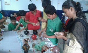 Vocational training program related to ceramic work-1